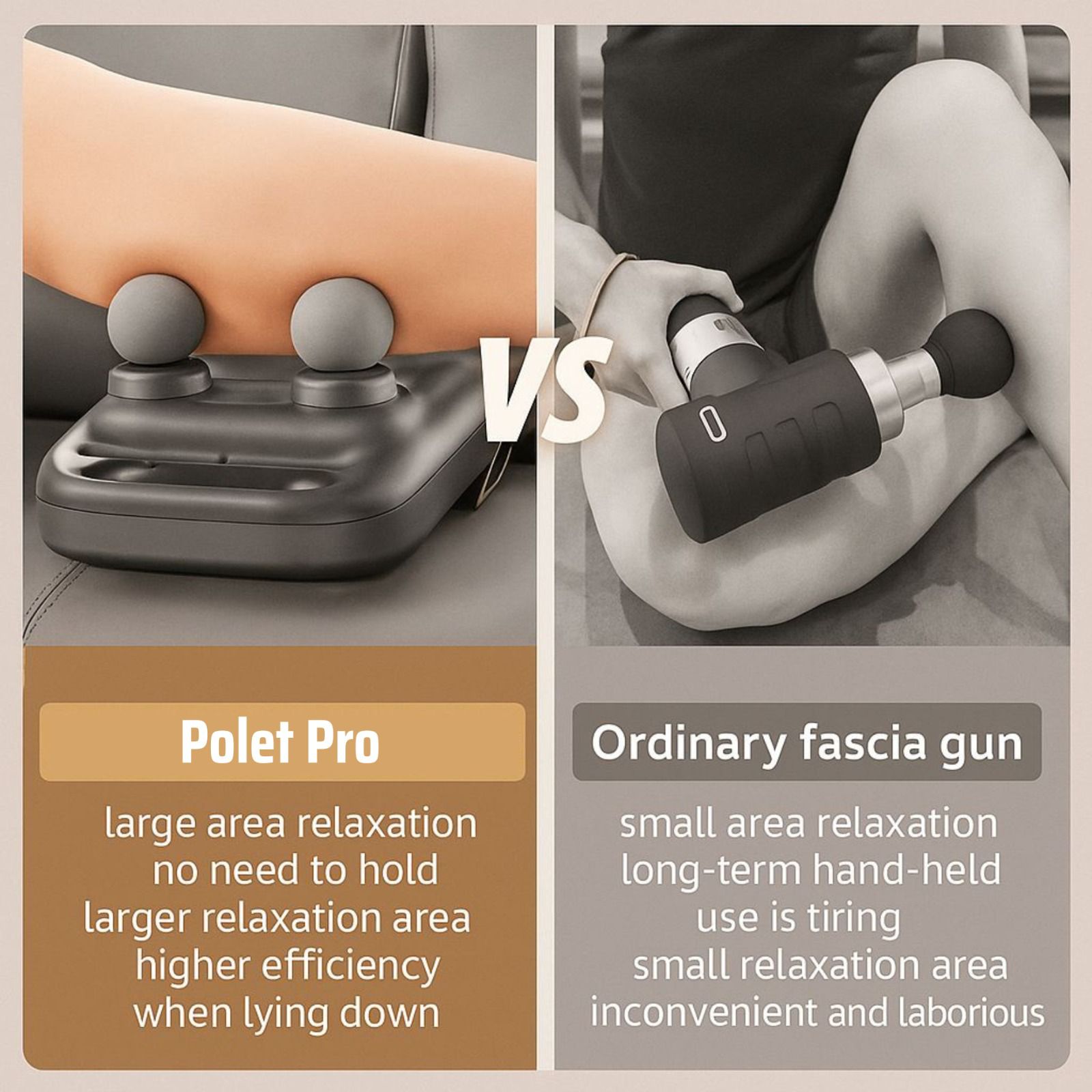 Polet Pro - 4 Headed Massager