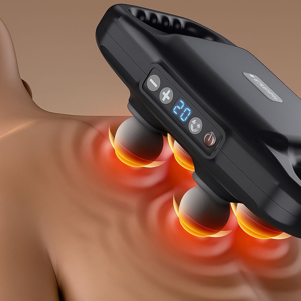 Polet Pro - 4 Headed Massager